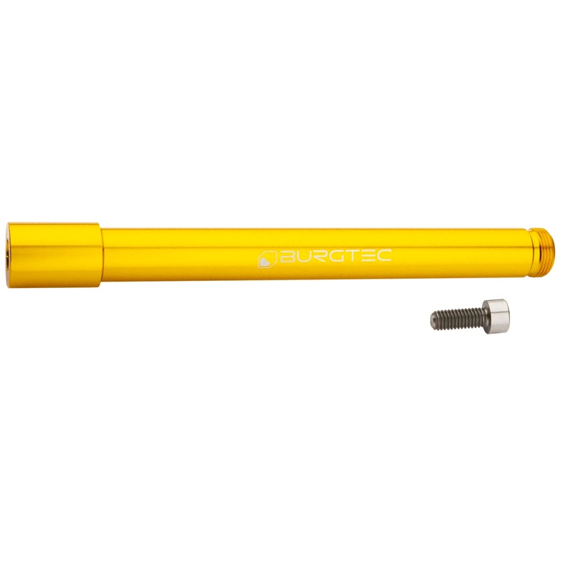 Burgtec hlins Boost Fork Axle, Burgtec Bullion Gold