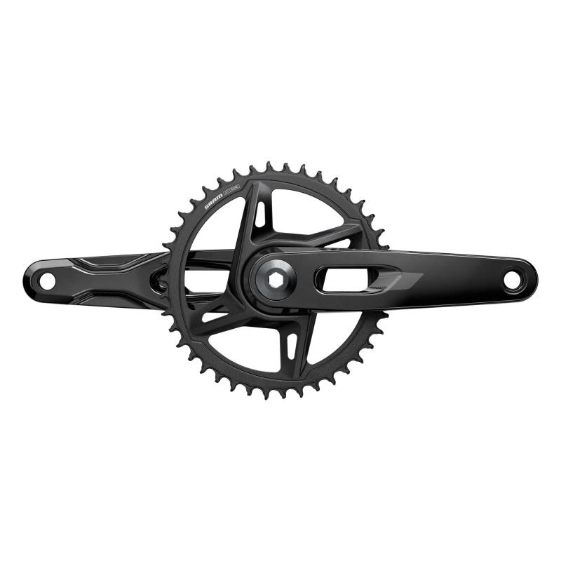 SRAM Rival 1x XPLR Wide Crankset – 175mm 12/13-Speed 42t 8-Bolt Direct Mount DUB Spindle BLK E1