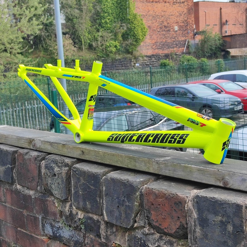 Supercross BMX ENVY RS7 Race Frame Hi Vis Yellow