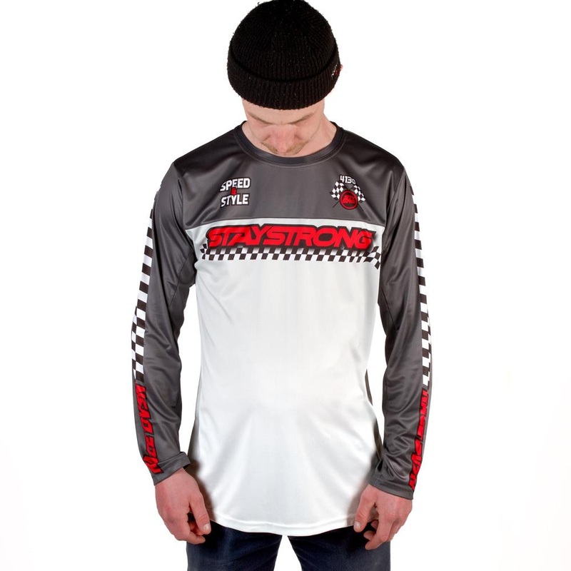 Stay Strong Speed & Style Jersey – Grey