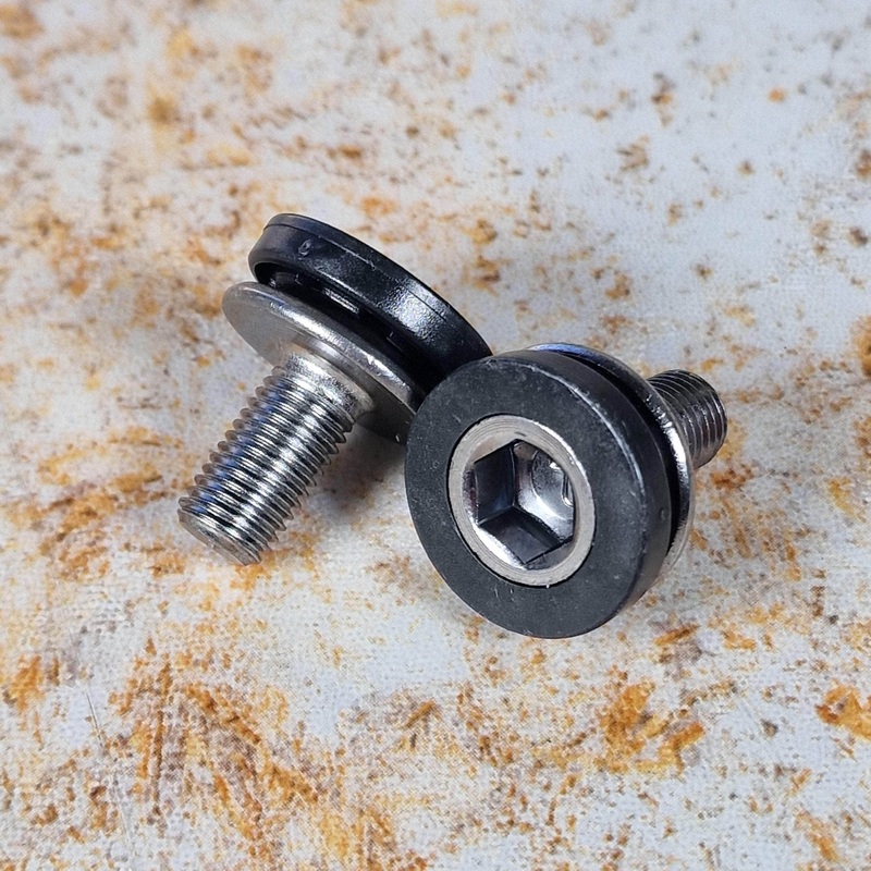 Weldtite Allen Key Crank Bolts Pair