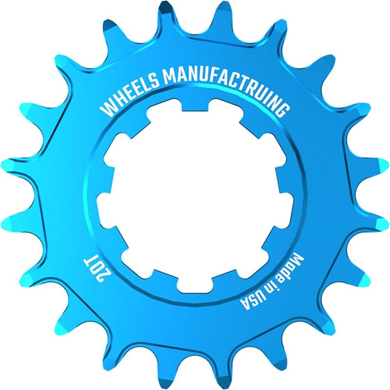 Wheels Manufacturing SOLO-SPEED Cog – 20t Fits SOLO-SPLINE and SOLO-XD kits Teal