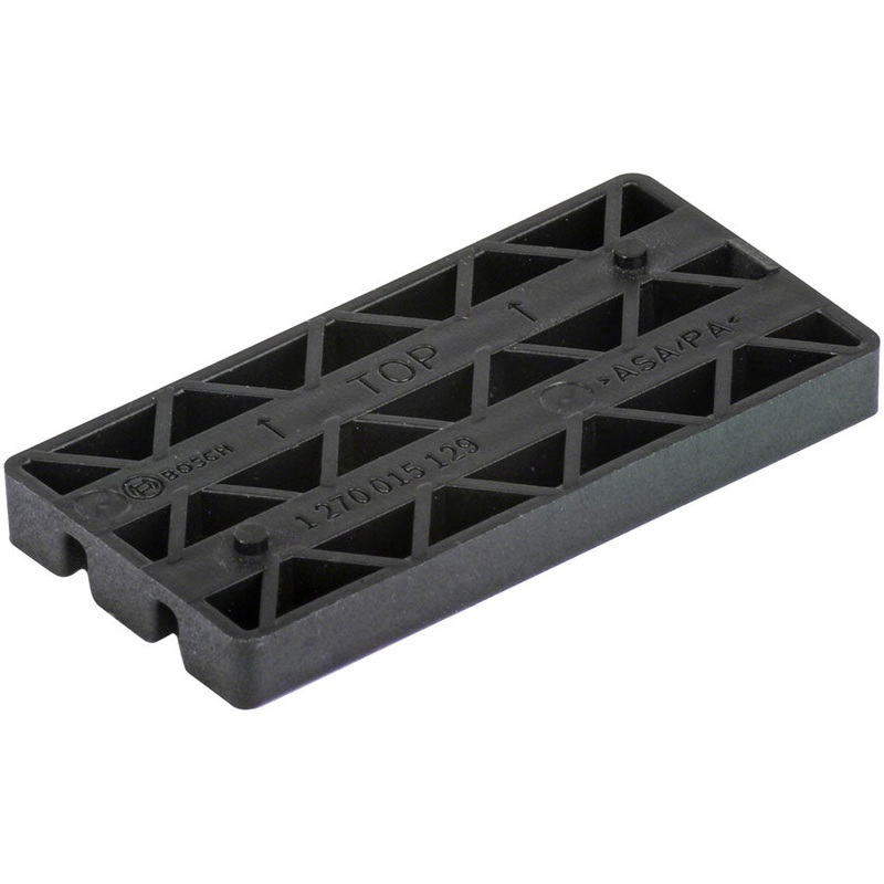 Bosch Logo Cover Adapter – Rectangular Black BDU2XX