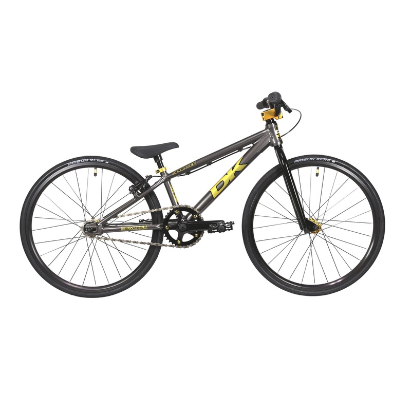 DK Sprinter Micro 20″ BMX Bike-Charcoal/Gold