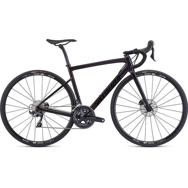 Specialized tarmac wmn sl6 comp disc gloss purple tint – red fade/satin black 52