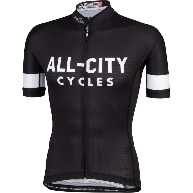 All-City Classic 4.0 Men’s Jersey – Black, White, Small