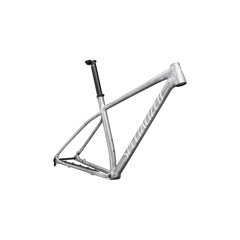 Specialized Chisel Frameset – 2023 Satin Organic Brushed / Brushed Liquid Metal