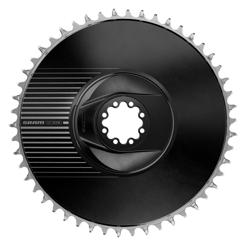 SRAM RED Aero X-Sync Direct Mount Chainring – 50t 12-Speed 8-Bolt Direct Mount 6.5mm Offet BLK E1