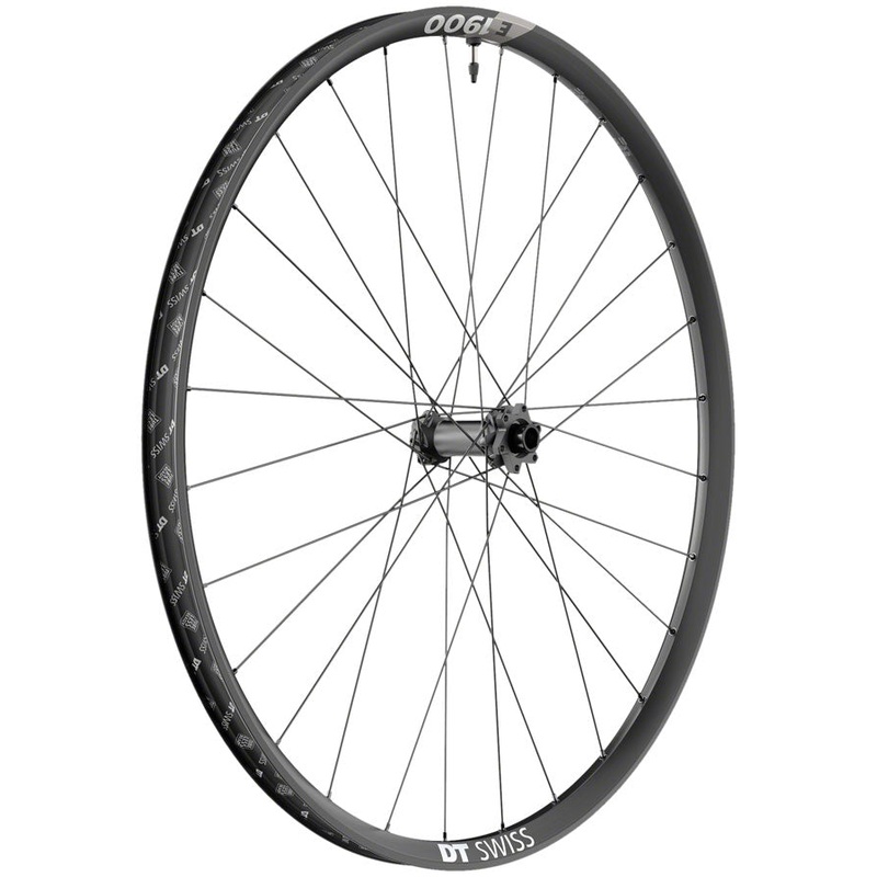 DT Swiss E 1900 Spline 30 Front Wheel – 29″, 15 x 110mm, 6-Bolt, Black