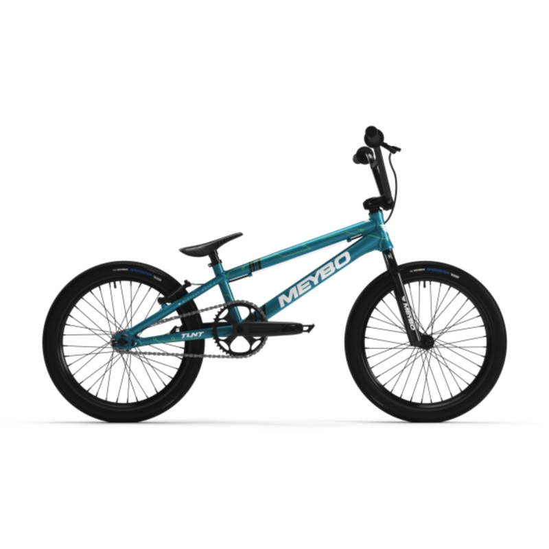 Meybo TLNT 20″ Micro BMX Race Bike-Blue/Yellow/White