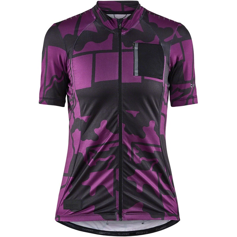 Craft ADV Bike Offroad Jersey – Short Sleeve, Blossom/Black, Small, Women’s