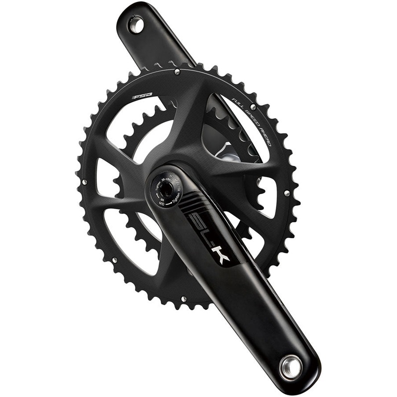 Full Speed Ahead SL-K 2x Modular Carbon Crankset – 175mm, For Shimano HG+ 12-Speed, 52/36t, DM/90 BCD, 30mm 386EVO