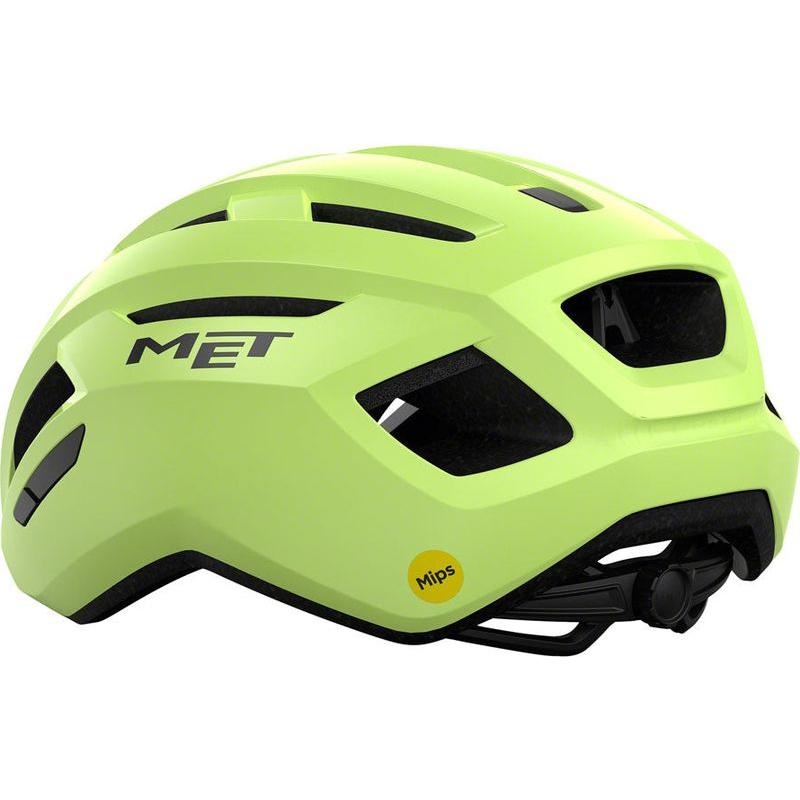 MET Vinci MIPS Helmet – Ultra Lime/Glossy Medium