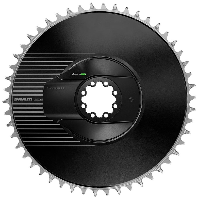 SRAM RED AXS Aero Power Meter Chainring Kit – 48t 12-Speed 8-Bolt Direct Mount BLK E1
