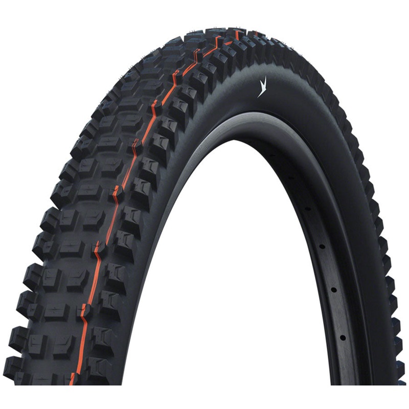 Schwalbe Albert Tire – 27.5 x 2.50, Tubeless, Folding, Black, Evolution Line, Trail Pro, Addix Soft, Radial, E-50