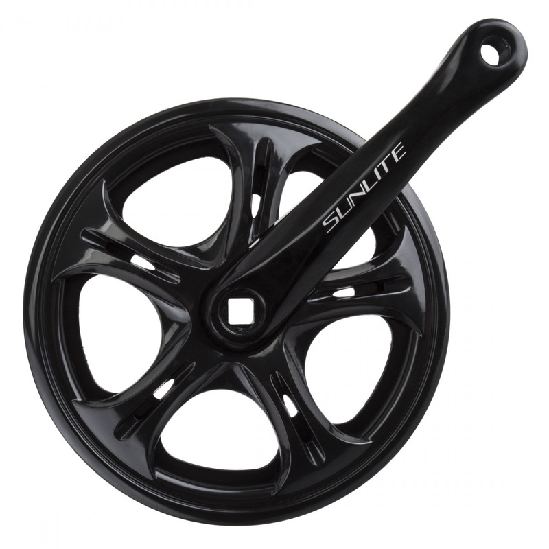 Sunlite Big City Single Speed Crank 170×48 Aluminum 118mm JIS Square Taper