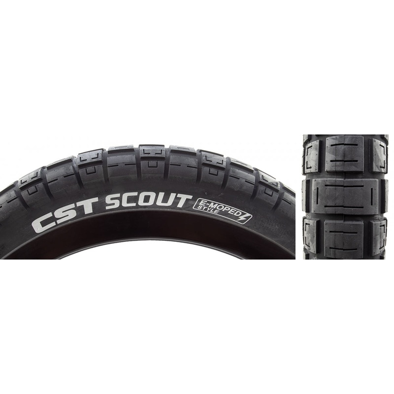 Tire Cstp Scout 20X4.0 Bk/Bk Wire