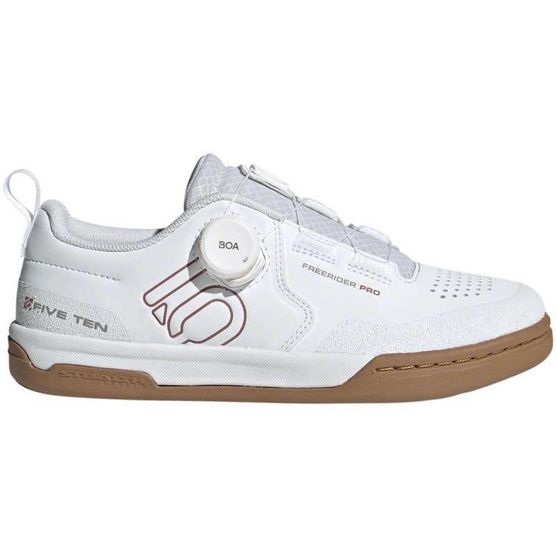 Five Ten Freerider Pro BOA Flat Shoes – Womens  FTWR White/Warm Clay/Gray Three 7.5