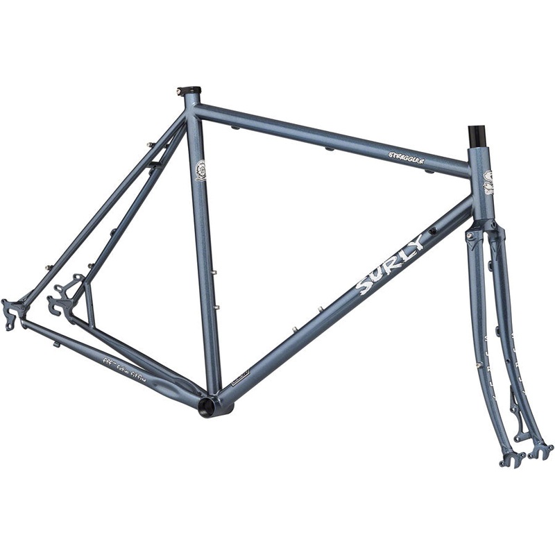 Surly Straggler Frameset – 700c Steel Cold Steel Blue 62cm