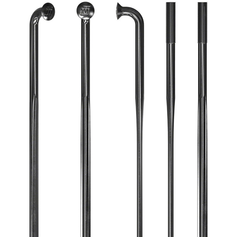 DT Swiss Revolite Spokes – 2.0/1.3/2.3 290mm J-bend Black Box of 20