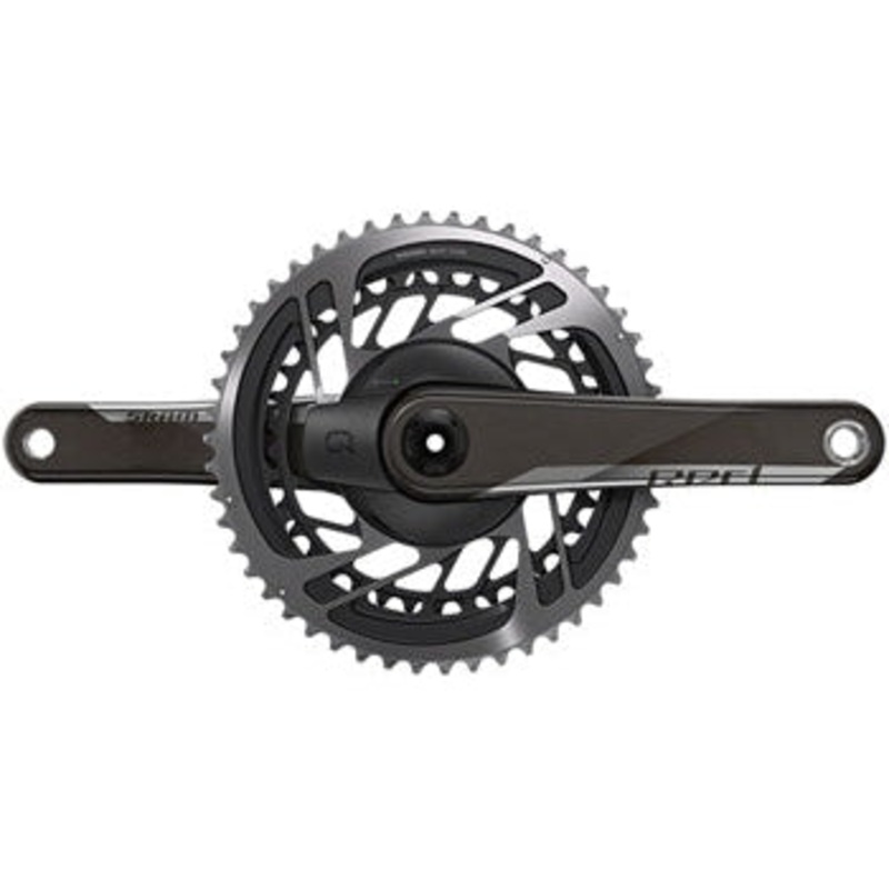 RED AXS Power Meter Bicycle Crankset – 170mm, 12-Speed, 50/37t, Direct Mount, DUB Spindle Interface, Natural Carbon, D1