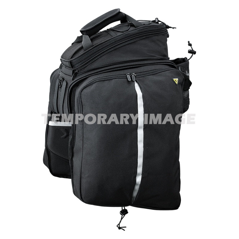Topeak MTS Trunk Bag DXP Rack Bag Expandable Panniers – Strap Mount BLK