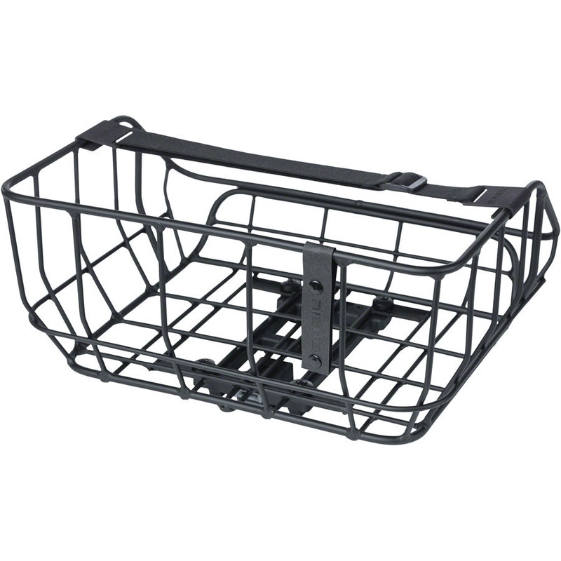 Basil Portland MIK Rear Basket – 25L Matte Black