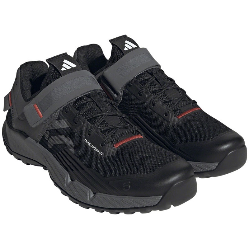 Five Ten Trailcross Mountain Clipless Shoes – Womens Core BLK/Gray Three/Red 6.5