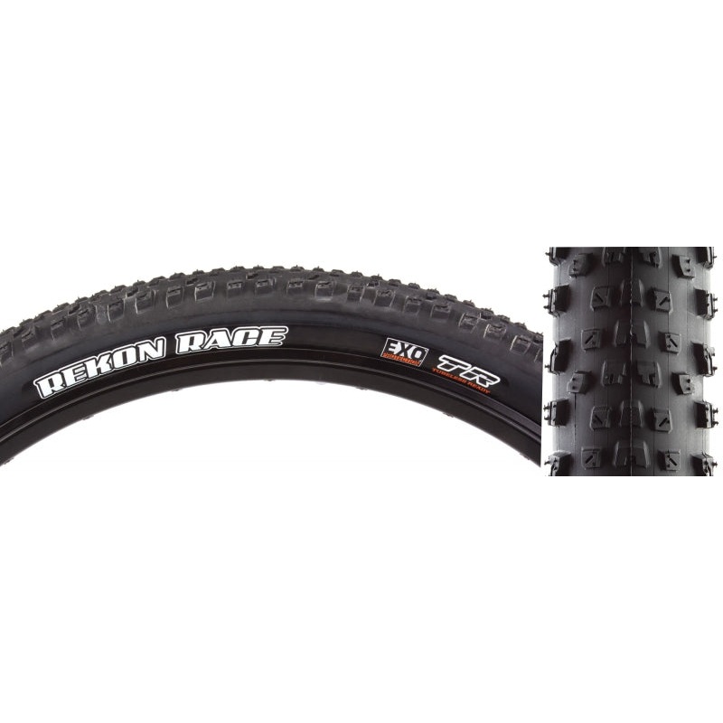 Maxxis Rekon Race Tire – 29 x 2.4 Tubeless Folding BLK MaxxSpeed EXO Wide Trail E-25