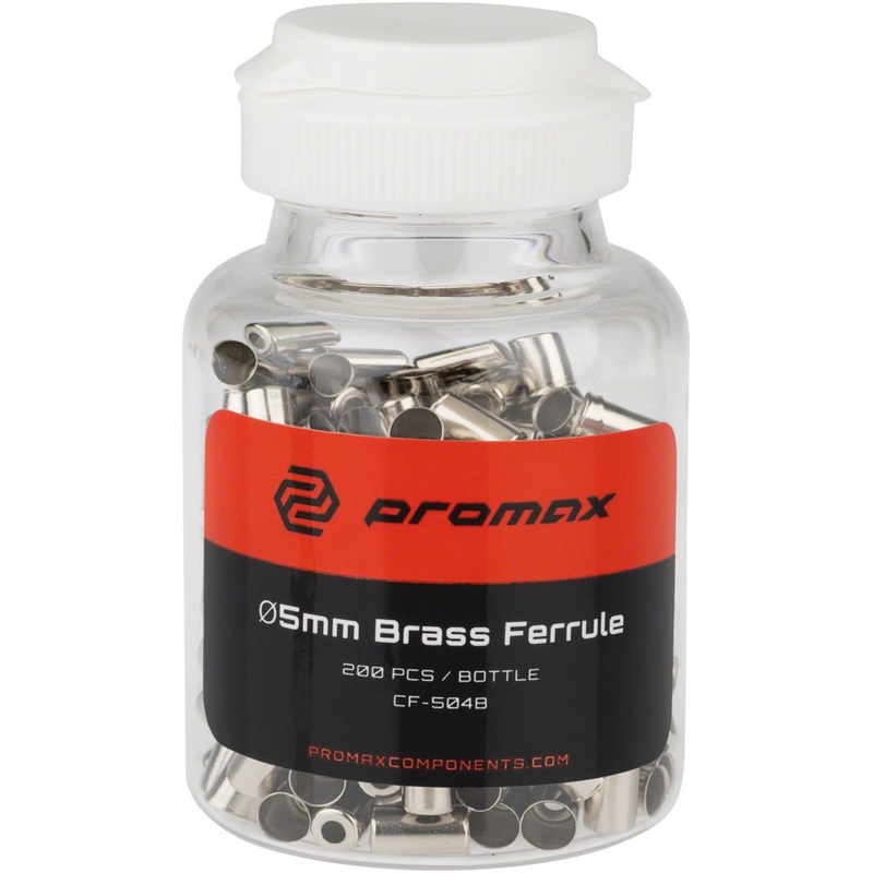 Promax Brass Ferrule – 5mm Bottle of 200
