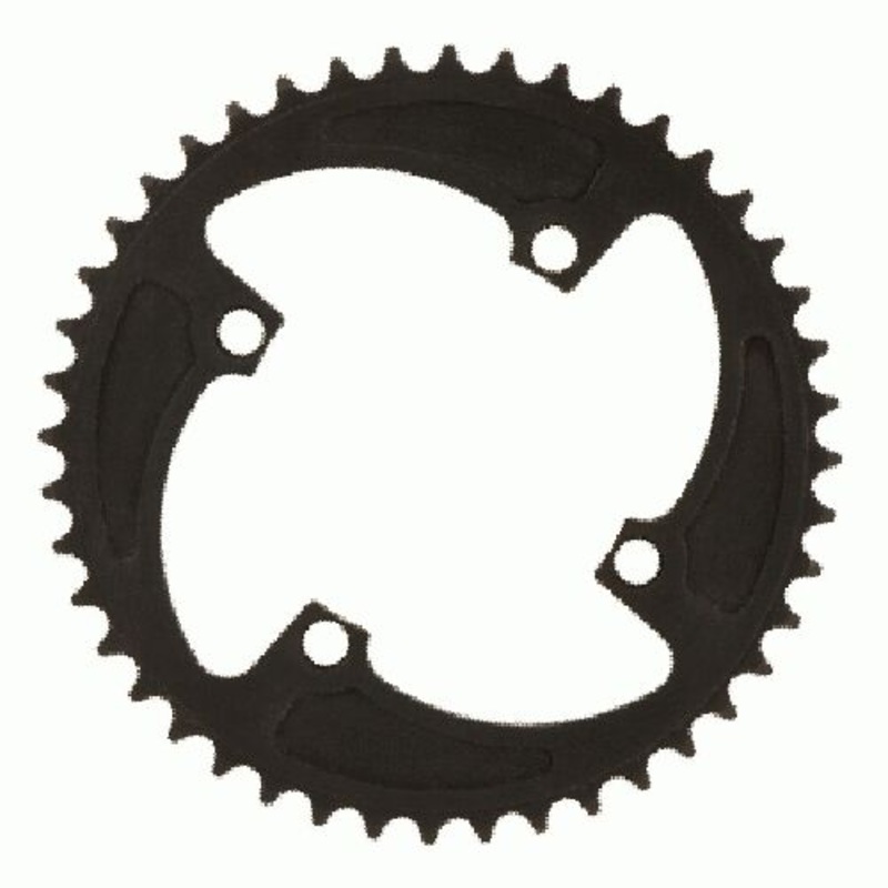 MCS 39t BMX Chainring – Black – 104mm 4-bolt – USA Made