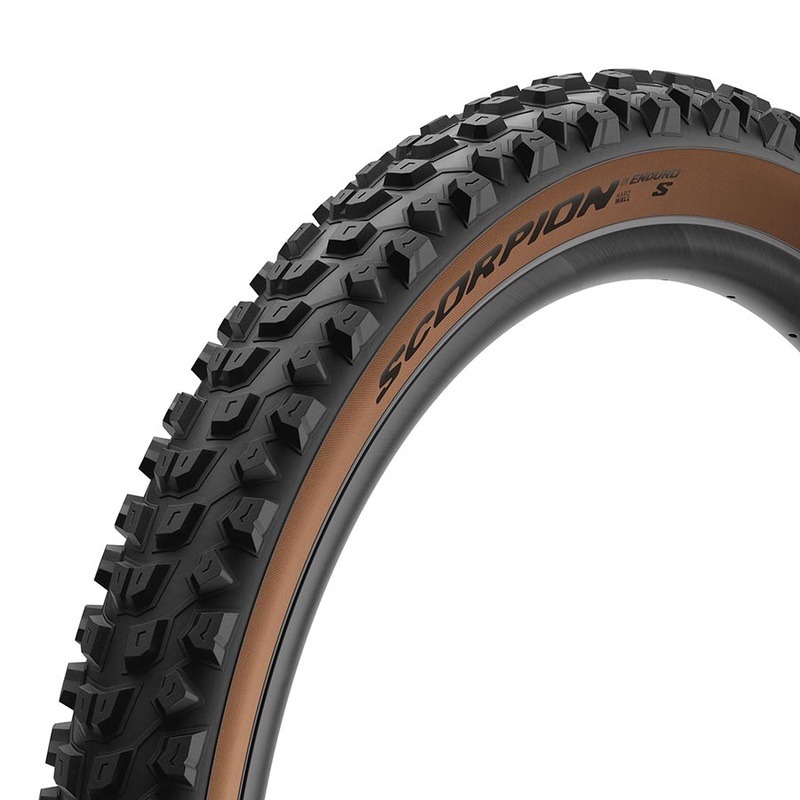 Pirelli Scorpion Enduro S Mountain Tire 29×2.40 Folding Tubeless Ready SmartGRIP Gravity HardWALL 60TPI Tanwall