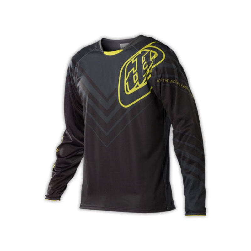 Troy Lee 2014 Sprint BMX Race Jersey-Camber-Black