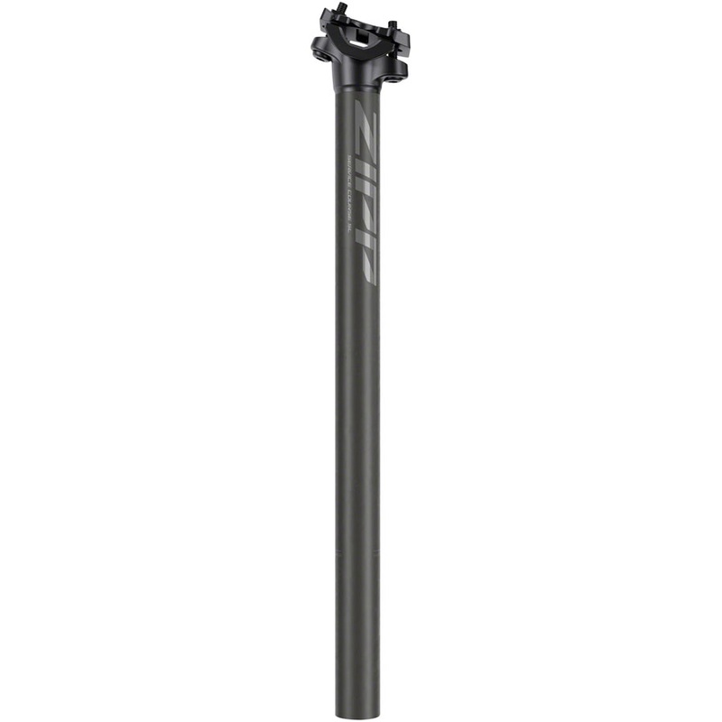 Zipp Service Course SL Seatpost, 0mm Setback, 27.2mm Diameter, 400mm Length, Matte Black, C2