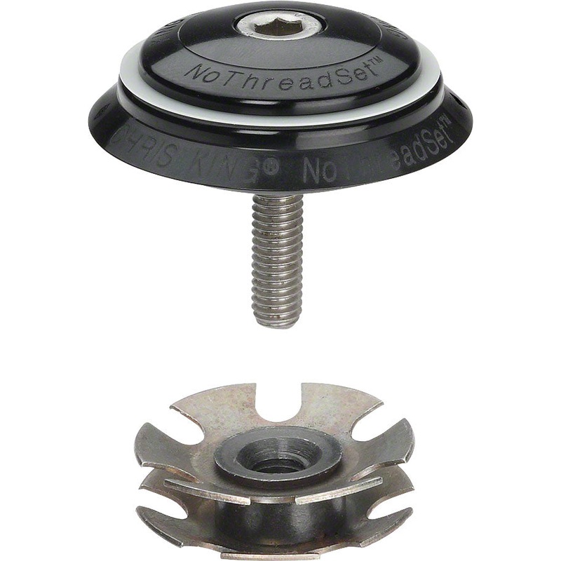 Chris King NoThreadSet Headset Conversion 1-1/8″ Black Sotto Voce