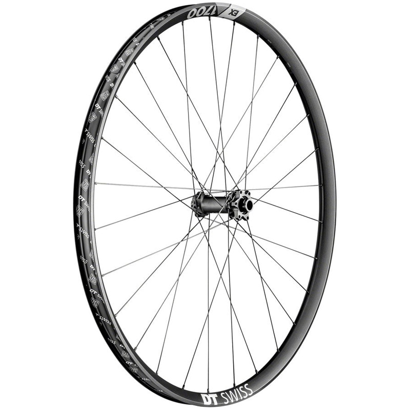 DT Swiss EX 1700 SPLINE Front Wheel – 29″, 15 x 110mm Boost, 6-Bolt, Black