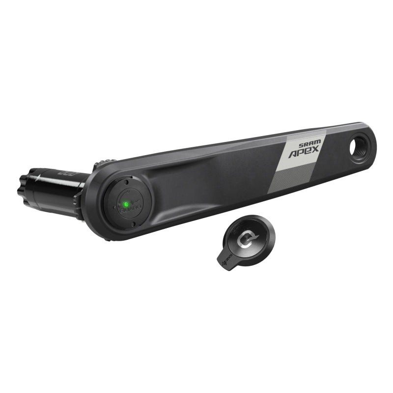 SRAM Apex AXS Wide Left Crank Arm Power Meter Spindle Assembly – 165mm 12-Speed DUB Spindle Interface BLK D1