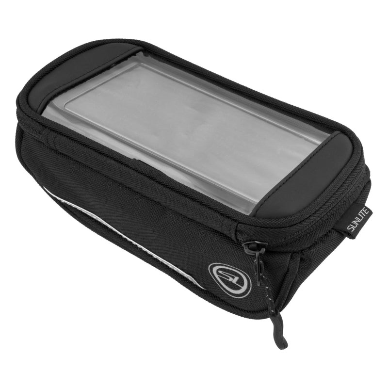 Sunlite Stem Mount Phone Bag Quick Release 7.1×3.3×2.8` Black
