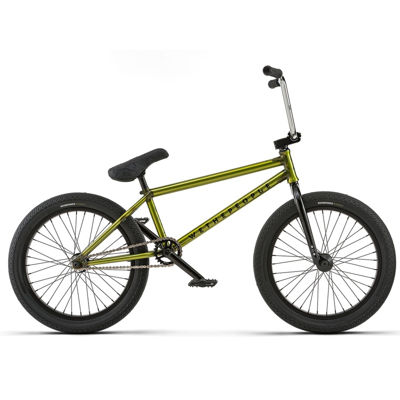 We The People Trust Freecoaster 20″ BMX Bike 20.75″ TT – Translucent Lime Green