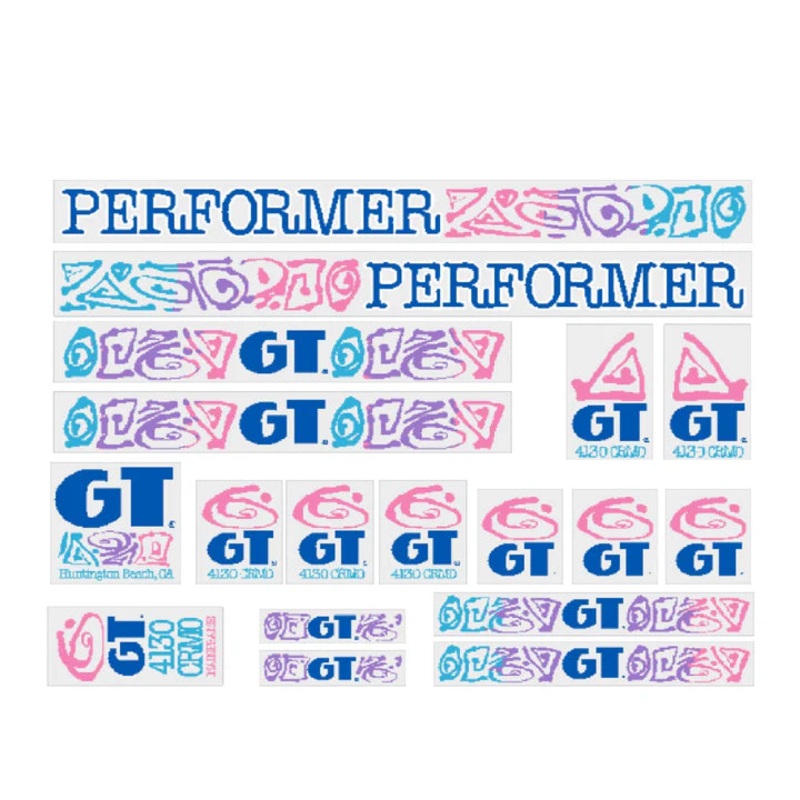 1989 GT Performer Decal Set