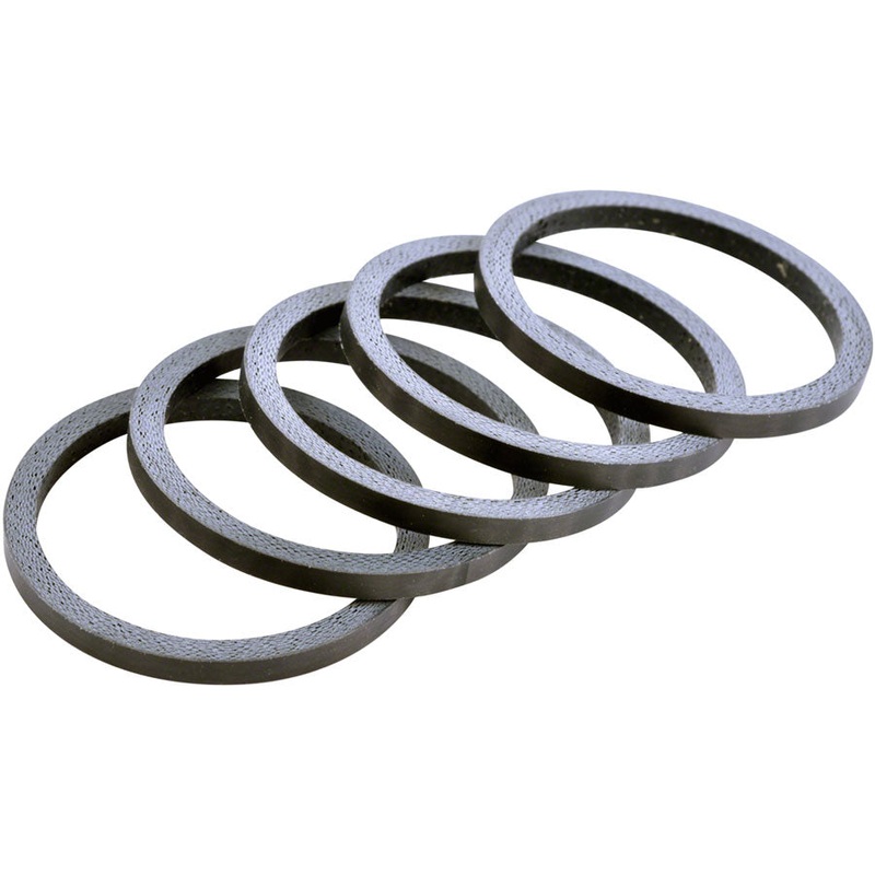 Wheels Manufacturing Carbon Headset Spacer – 1-1/8″ 2.5mm Matte 5-pack
