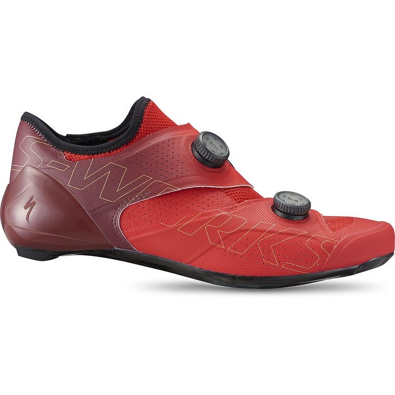 2023 Specialized SW ARES RD SHOE FLORED/MRN 43 Flo Red/Maroon SHOE