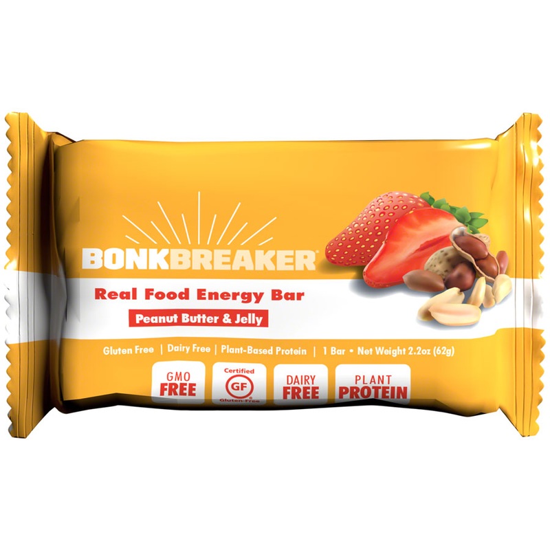 Bonk Breaker Energy Bar – Peanut Butter and Jelly, Box of 12