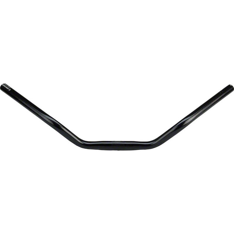 Dimension 25.4 Urban Cruiser Bar, 600mm Wide, 70mm Rise, 50 degree Sweep, Black