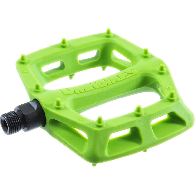 DMR V6 Pedals – Platform Plastic 9/16″ Green
