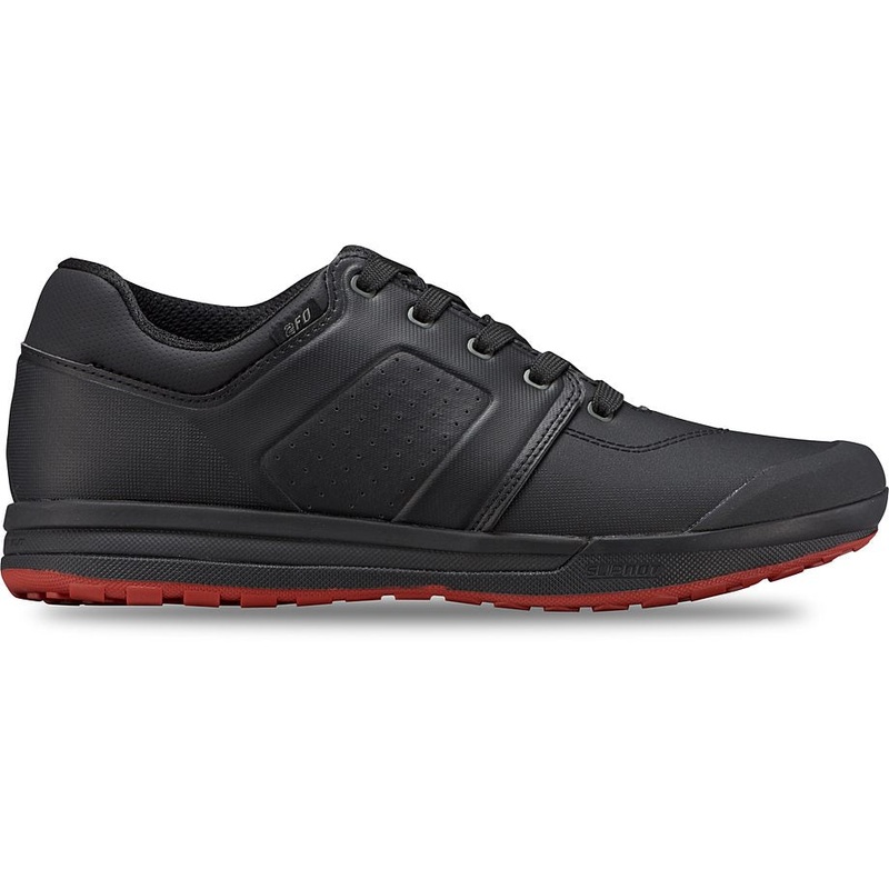 2022 Specialized 2FO DH CLIP MTB SHOE BLK/REDWD 47 Black/Redwood SHOE