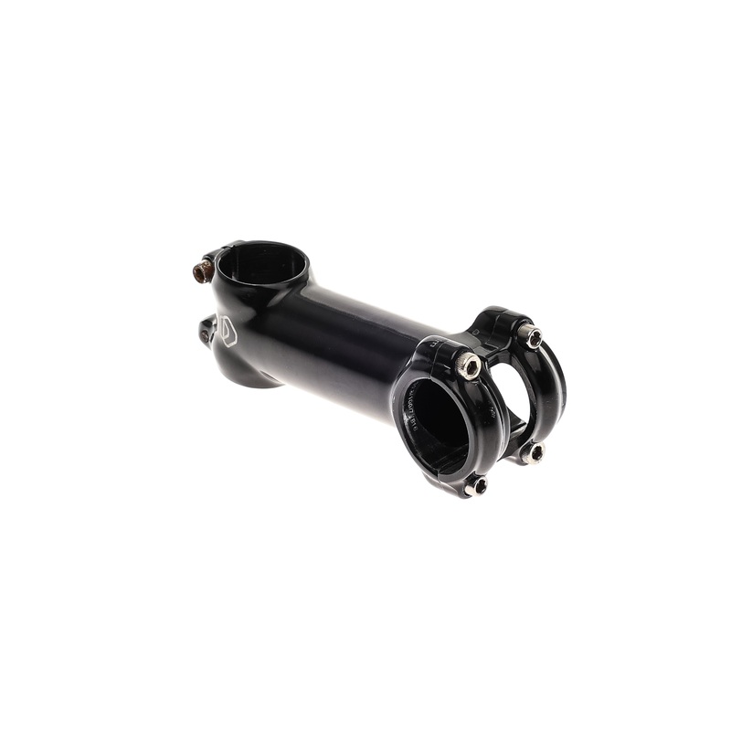 Dimension Threadless Alloy Stem 31.8mm Clamp 100mm 7 Degree Black