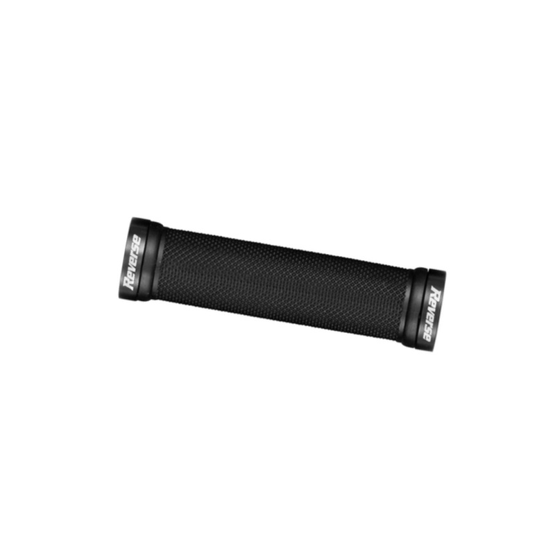 Reverse Classic Thick Lock-On Grips, 31mm, Black/Black NLS