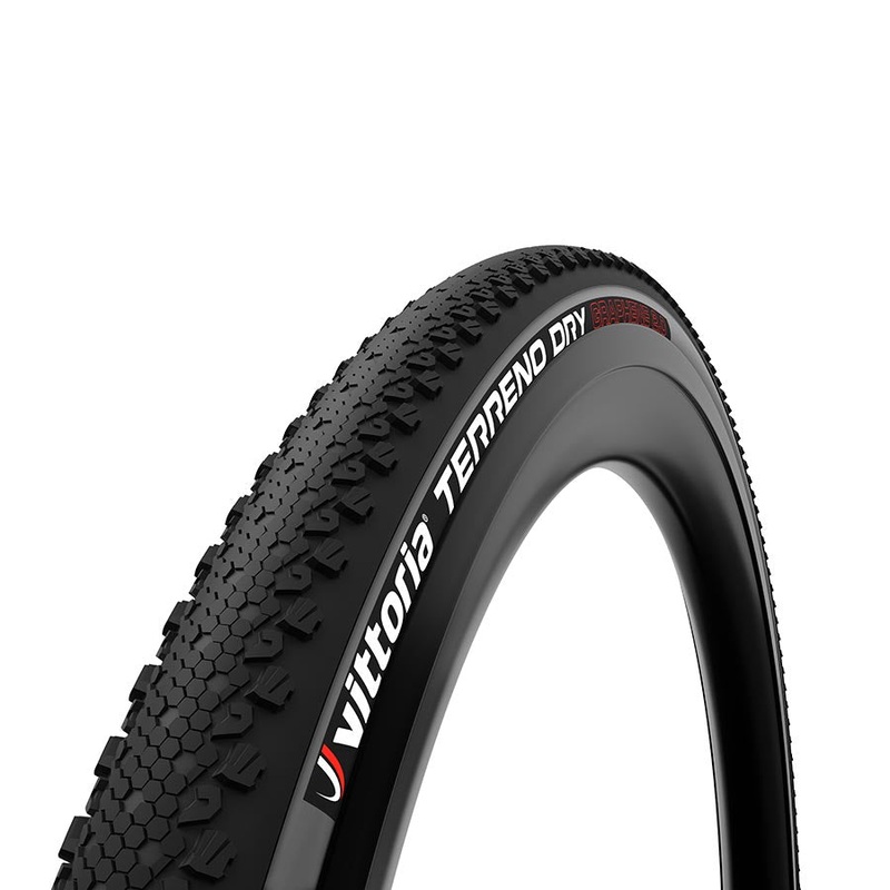 Vittoria Terreno Dry Tire – 700 x 40 Tubeless Folding BLK/Anthracite 1C TNT G2.0