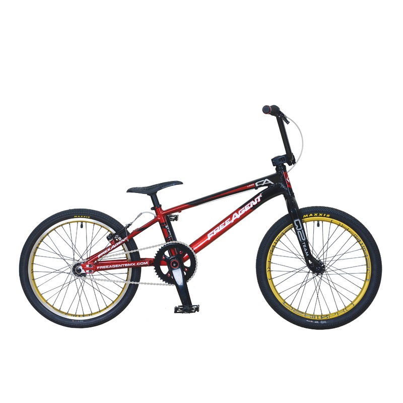 Free Agent Team Limo 21″TT BMX Race Bike-Black/Red